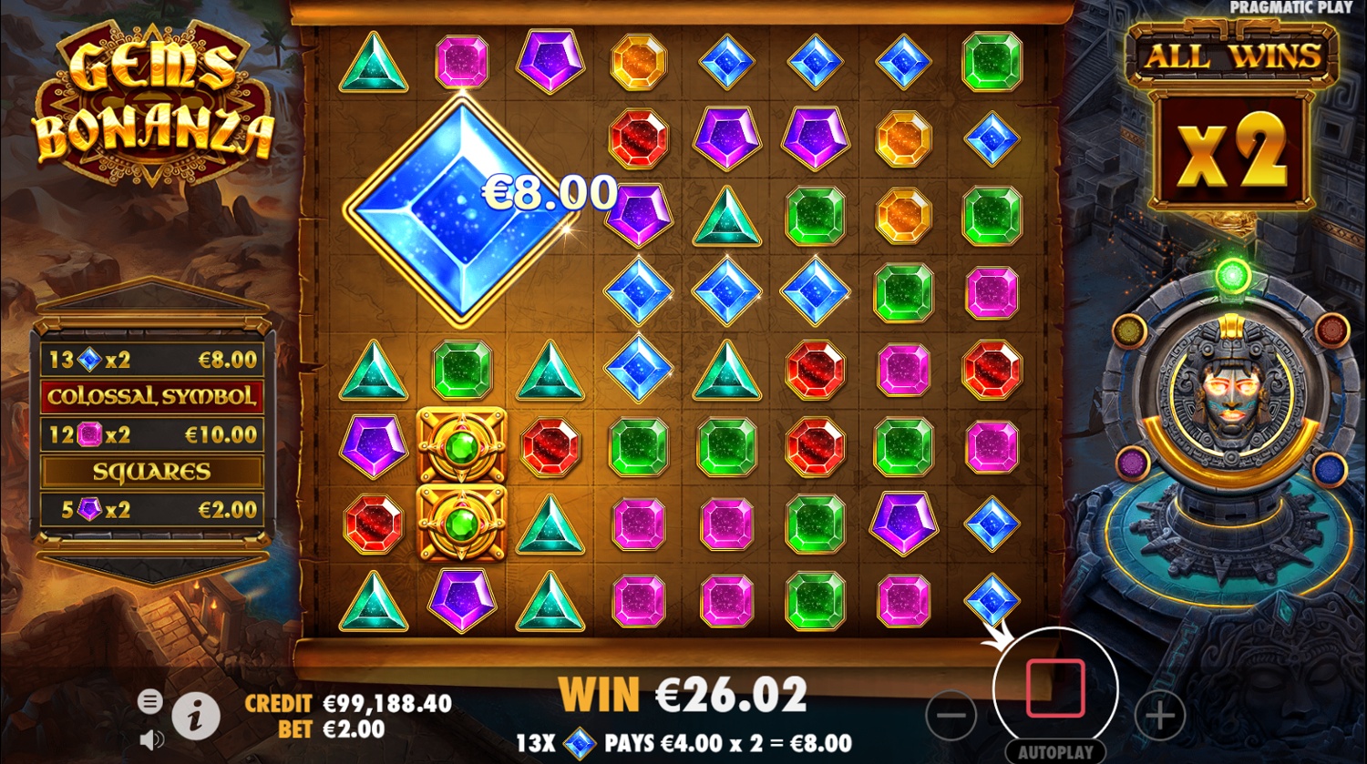 Gems Bonanza Demo Pragmatic